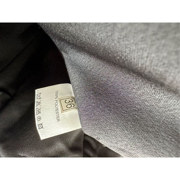 Ozgur Masur Satin Split-Sleeve Gown Size 4 $1796 - Picture 13 of 14